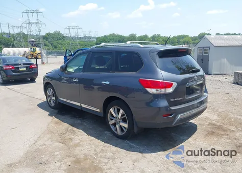 2013 Nissan Pathfinder Sl из США, поврежденный, VIN 5N1AR2MM3DC617461